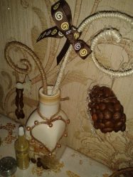 Самые необычные и интересные поделки из кофе и кофейных зерен на 5+. Легкие мастер-классы для начинающих пошагово (130+Фото)