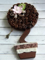 Самые необычные и интересные поделки из кофе и кофейных зерен на 5+. Легкие мастер-классы для начинающих пошагово (130+Фото)