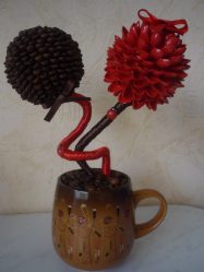 Самые необычные и интересные поделки из кофе и кофейных зерен на 5+. Легкие мастер-классы для начинающих пошагово (130+Фото)