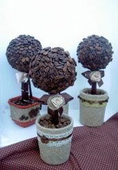 Самые необычные и интересные поделки из кофе и кофейных зерен на 5+. Легкие мастер-классы для начинающих пошагово (130+Фото)