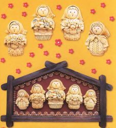 Новогодние поделки из теста своими руками: Простой и веселый досуг (145+Фото). Все секреты для увлекательной и удачной работы