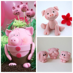 Поделки на 2019 год Желтой Свиньи (65+ Фото). 6 оригинальных и удивительных мастер-классов своими руками с различными техниками (из фетра, макарон, соленого теста) +Отзывы