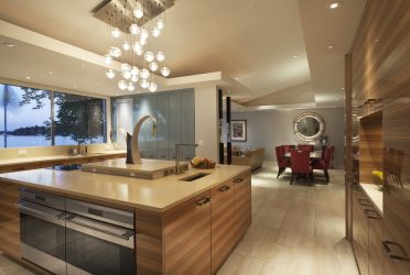 Дизайн потолка на кухне (натяжной, пластиковый, из гипсокартона). Какой лучше сделать + 180 ФОТО