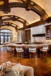 Дизайн потолка на кухне (натяжной, пластиковый, из гипсокартона). Какой лучше сделать + 180 ФОТО