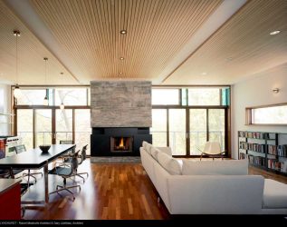 Дизайн потолка на кухне (натяжной, пластиковый, из гипсокартона). Какой лучше сделать + 180 ФОТО