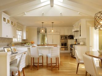 Дизайн потолка на кухне (натяжной, пластиковый, из гипсокартона). Какой лучше сделать + 180 ФОТО