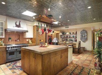 Дизайн потолка на кухне (натяжной, пластиковый, из гипсокартона). Какой лучше сделать + 180 ФОТО