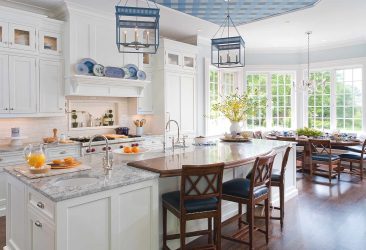 Дизайн потолка на кухне (натяжной, пластиковый, из гипсокартона). Какой лучше сделать + 180 ФОТО