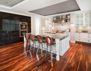 Дизайн потолка на кухне (натяжной, пластиковый, из гипсокартона). Какой лучше сделать + 180 ФОТО