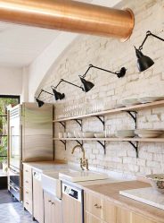 Дизайн потолка на кухне (натяжной, пластиковый, из гипсокартона). Какой лучше сделать + 180 ФОТО