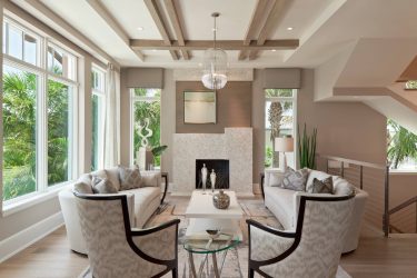 Потолок в комнате (натяжной, пластиковый, из гипсокартона, штукатурка). Беспроигрышные варианты дизайна + 310 ФОТО