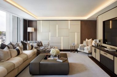 Потолок в комнате (натяжной, пластиковый, из гипсокартона, штукатурка). Беспроигрышные варианты дизайна + 310 ФОТО