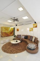 Потолок в комнате (натяжной, пластиковый, из гипсокартона, штукатурка). Беспроигрышные варианты дизайна + 310 ФОТО