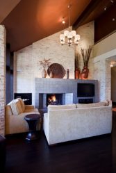 Потолок в комнате (натяжной, пластиковый, из гипсокартона, штукатурка). Беспроигрышные варианты дизайна + 310 ФОТО