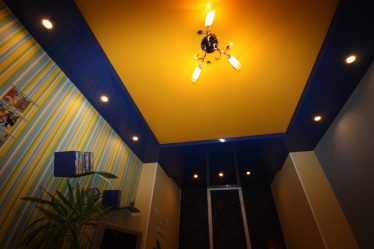 Потолок в комнате (натяжной, пластиковый, из гипсокартона, штукатурка). Беспроигрышные варианты дизайна + 310 ФОТО