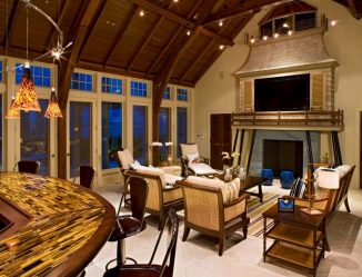 Потолок в комнате (натяжной, пластиковый, из гипсокартона, штукатурка). Беспроигрышные варианты дизайна + 310 ФОТО