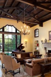 Потолок в комнате (натяжной, пластиковый, из гипсокартона, штукатурка). Беспроигрышные варианты дизайна + 310 ФОТО