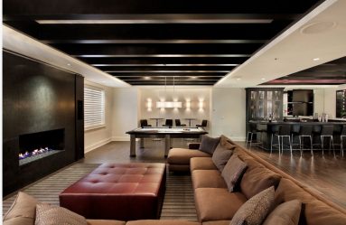 Потолок в комнате (натяжной, пластиковый, из гипсокартона, штукатурка). Беспроигрышные варианты дизайна + 310 ФОТО