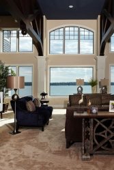 Потолок в комнате (натяжной, пластиковый, из гипсокартона, штукатурка). Беспроигрышные варианты дизайна + 310 ФОТО