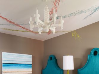 Потолок в комнате (натяжной, пластиковый, из гипсокартона, штукатурка). Беспроигрышные варианты дизайна + 310 ФОТО