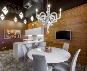 Потолок в комнате (натяжной, пластиковый, из гипсокартона, штукатурка). Беспроигрышные варианты дизайна + 310 ФОТО