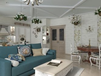 Стиль Прованс в современном интерьере: 335+ Фото Красивых дизайнов для романтиков и ценителей Франции (в прихожей/гостиной/кухне)