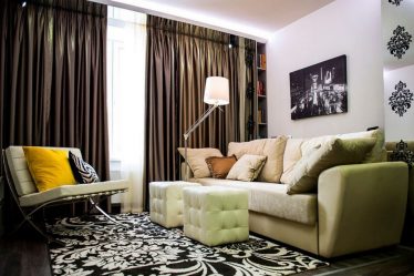 Пуфики для разных комнат как оригинальный предмет интерьера – варианты, советы, 235+ (Фото). Роскошное и практичное дополнение