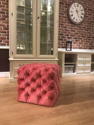 Пуфики для разных комнат как оригинальный предмет интерьера – варианты, советы, 235+ (Фото). Роскошное и практичное дополнение