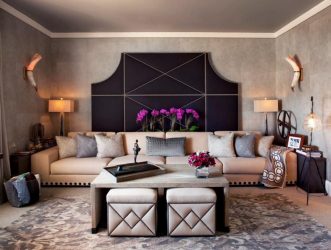 Пуфики для разных комнат как оригинальный предмет интерьера – варианты, советы, 235+ (Фото). Роскошное и практичное дополнение