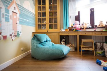 Пуфики для разных комнат как оригинальный предмет интерьера – варианты, советы, 235+ (Фото). Роскошное и практичное дополнение