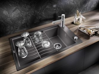 Каменные раковины — Красивое дополнение кухни. 175+(Фото) круглых, квадратных и угловых. Выбираем вместе с нами