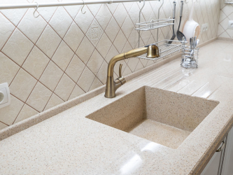 Каменные раковины — Красивое дополнение кухни. 175+(Фото) круглых, квадратных и угловых. Выбираем вместе с нами