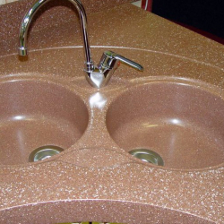 Каменные раковины — Красивое дополнение кухни. 175+(Фото) круглых, квадратных и угловых. Выбираем вместе с нами