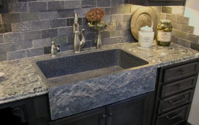 Каменные раковины — Красивое дополнение кухни. 175+(Фото) круглых, квадратных и угловых. Выбираем вместе с нами