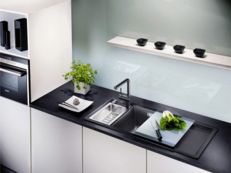 Каменные раковины — Красивое дополнение кухни. 175+(Фото) круглых, квадратных и угловых. Выбираем вместе с нами