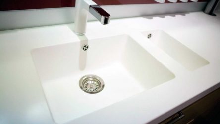 Каменные раковины — Красивое дополнение кухни. 175+(Фото) круглых, квадратных и угловых. Выбираем вместе с нами