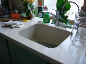 Каменные раковины — Красивое дополнение кухни. 175+(Фото) круглых, квадратных и угловых. Выбираем вместе с нами