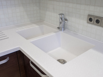 Каменные раковины — Красивое дополнение кухни. 175+(Фото) круглых, квадратных и угловых. Выбираем вместе с нами