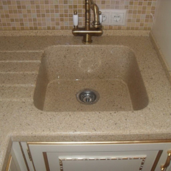 Каменные раковины — Красивое дополнение кухни. 175+(Фото) круглых, квадратных и угловых. Выбираем вместе с нами