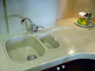 Каменные раковины — Красивое дополнение кухни. 175+(Фото) круглых, квадратных и угловых. Выбираем вместе с нами