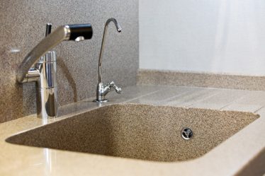 Каменные раковины — Красивое дополнение кухни. 175+(Фото) круглых, квадратных и угловых. Выбираем вместе с нами