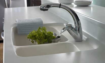 Каменные раковины — Красивое дополнение кухни. 175+(Фото) круглых, квадратных и угловых. Выбираем вместе с нами