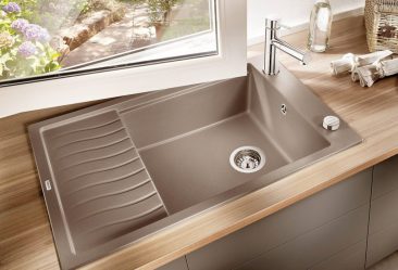 Каменные раковины — Красивое дополнение кухни. 175+(Фото) круглых, квадратных и угловых. Выбираем вместе с нами