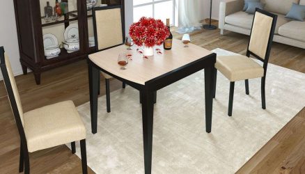 Раскладной кухонный стол (маленький, овальный, стеклянный): Как выбрать? Куда поставить? Как украсить?