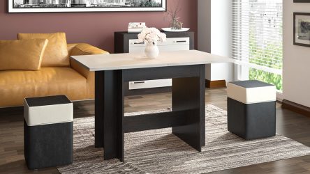 Раскладной кухонный стол (маленький, овальный, стеклянный): Как выбрать? Куда поставить? Как украсить?