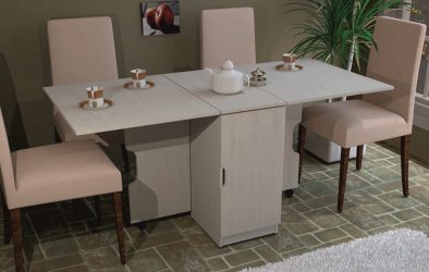 Раскладной кухонный стол (маленький, овальный, стеклянный): Как выбрать? Куда поставить? Как украсить?