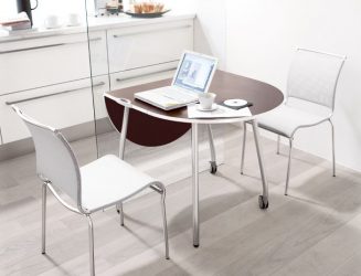 Раскладной кухонный стол (маленький, овальный, стеклянный): Как выбрать? Куда поставить? Как украсить?