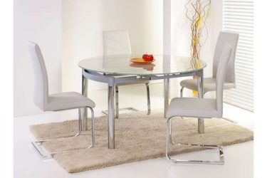 Раскладной кухонный стол (маленький, овальный, стеклянный): Как выбрать? Куда поставить? Как украсить?