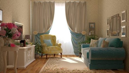 Квартира в стиле шебби-шик. Как оформить: Потертый шик в интерьере. 210+ (Фото) для спальни, кухни, гостиной