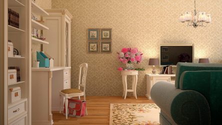 Квартира в стиле шебби-шик. Как оформить: Потертый шик в интерьере. 210+ (Фото) для спальни, кухни, гостиной